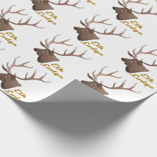 Elk Lodge Geschenkpapier
