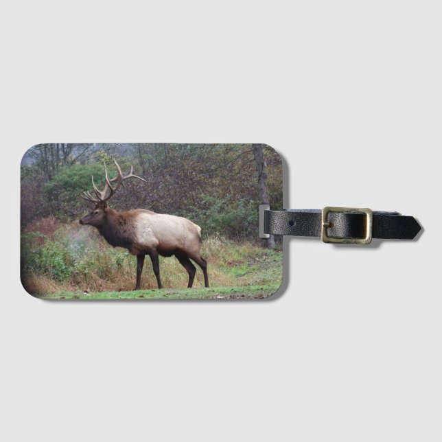 Elk Luggage Tag Gepäckanhänger (Vorderseite (Horizontal))