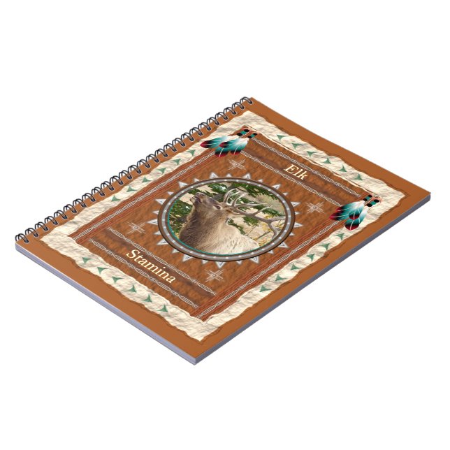 Elk - Stamina - Notebook 80 Seiten Notizblock (Linke Seite)