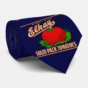 Elkay Solid Pack Tomaten aus den 1930er Jahren kön Krawatte