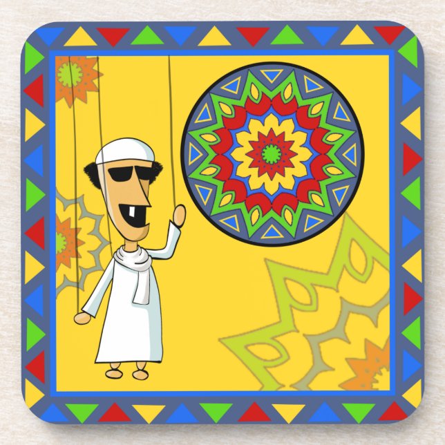 Elkebira Getränkeuntersetzer (Vorderseite)