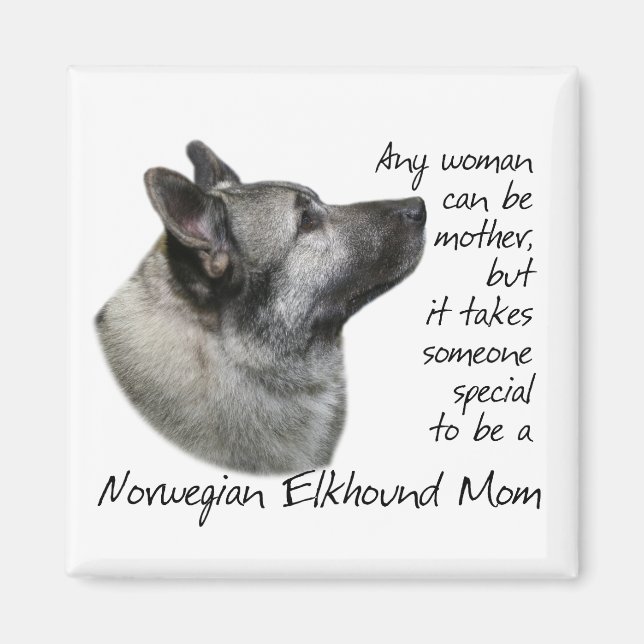 Elkhound Magnet (Vorne)