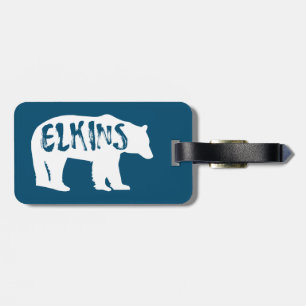 Elkins West Virginia Bear Gepäckanhänger