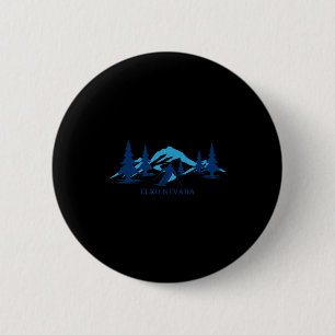 Elko Nevada Skigebiet Skifahren Skifahrer Button