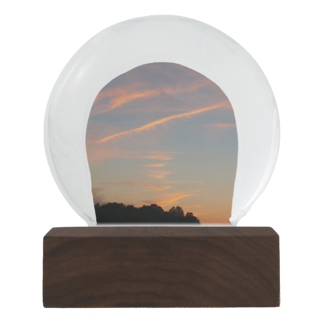 Elkridge Sunset Maryland Landscape Schneekugel (Vorderseite)