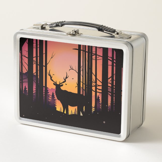 Elks Journey Metall Brotdose (Vorderseite)