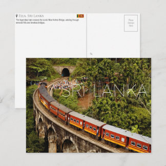 Ella, carte postale de voyage au Sri Lanka