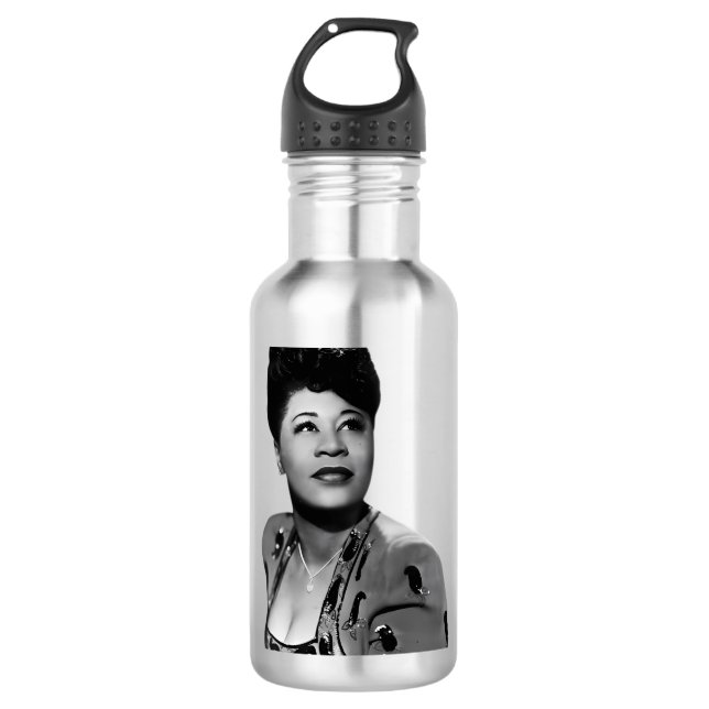 Ella Fitzgerald Edelstahlflasche (Vorderseite)