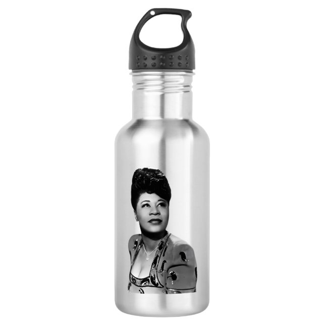 Ella Fitzgerald Edelstahlflasche (Vorderseite)