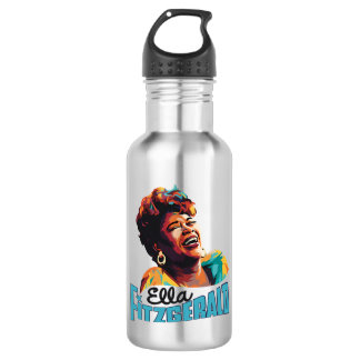 Ella Fitzgerald Edelstahlflasche