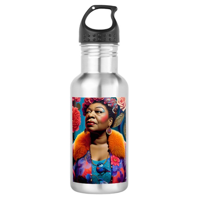 Ella Fitzgerald Edelstahlflasche (Vorderseite)