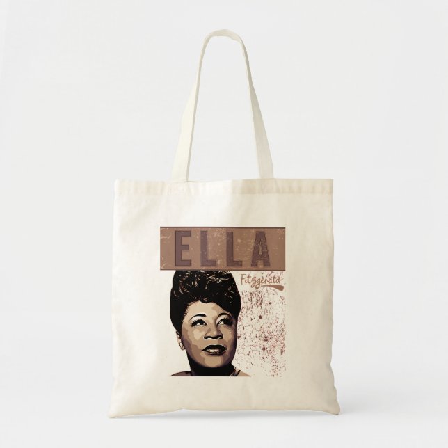 Ella Fitzgerald Tragetasche (Vorne)