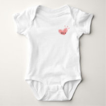 Ella Heart Baby Bodysuit