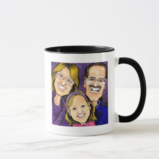 Ella, Matt u. Gracie Tasse (Rechts)