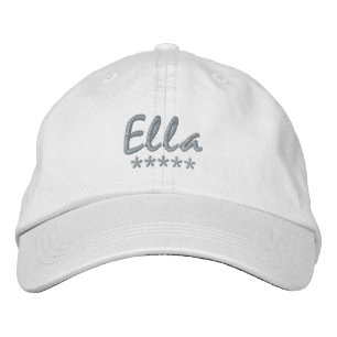 Ella Name Bestickte Baseballkappe