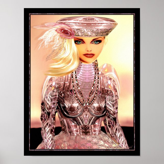 Ella on Canvas Print Poster (Vorne)