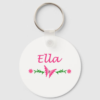 Ella (Rosa Butterfly) Schlüsselanhänger