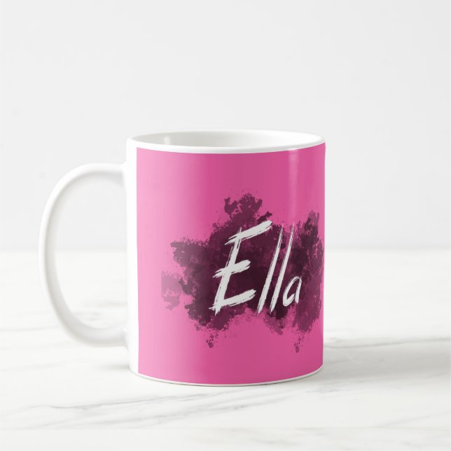 Ella - Votre nom sur Mug - Meilleur cadeau | kuand (Gauche)