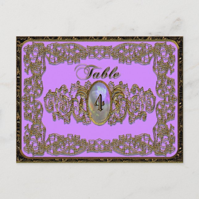 EllaReece Dora Viktorianisch Postkarte (Vorderseite)