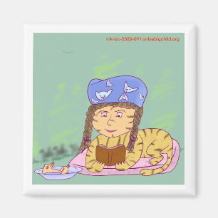 EllaSkyeBlue als Achilles the Tiger von BJWT Magnet