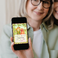 Elle a dit oui Vintage LGBTQ Enregistrer la carte 