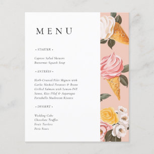 Elle a été rachetée menu Fête des mariées