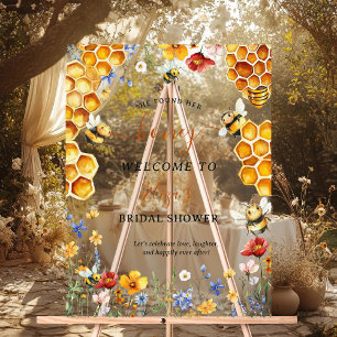 Elle A Trouvé Son Fleur sauvage Miel Abeille Bienv