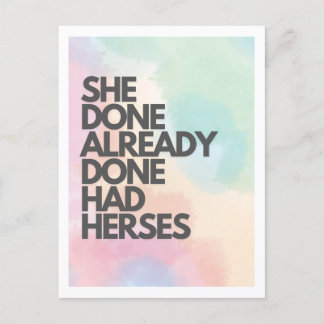 Elle Avait Déjà Eu Des Herses Drag Race Carte Post