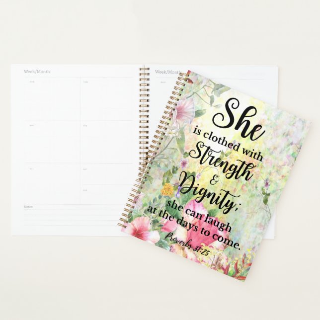 Elle est habillée de Force Écriture Florale (Devant avec enveloppe)