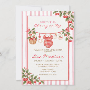 Elle est la cerise sur le gâteau Invitation à la B