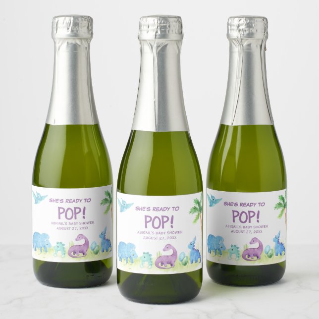 Elle est prête à faire du Étiquette à vin mousseux (Bouteilles)