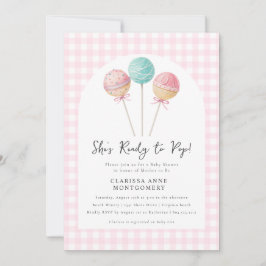 Elle est prête à faire une invitation au Baby show