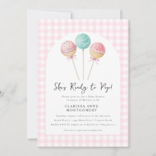 Elle est prête à faire une invitation au Baby show