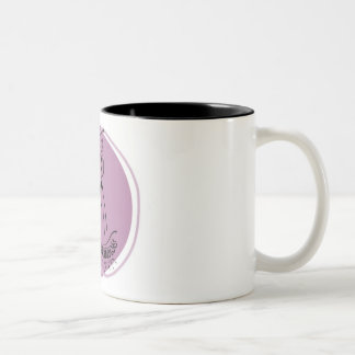 Elle L'A Fait !" Mug pour elle - Design rose