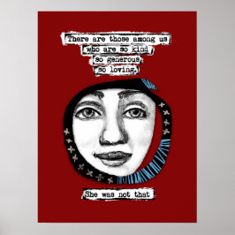 Elle N'Était Pas Ce Poster Wall Art