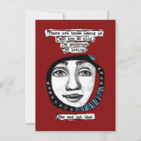 Elle N'Était Pas Tant Que Des Cartes De Voeux