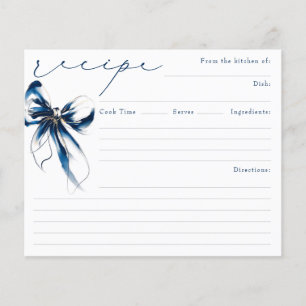 Elle noue le nœud Carte de recette de mariage au r