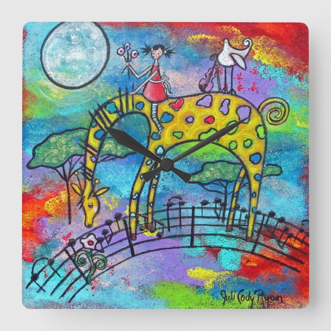 Elle Rêve De Gavotte Horloge (Recto)