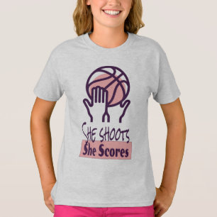 Elle Tire, Elle Scores Hanes TAGLESS® T-Shirt