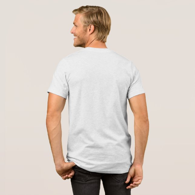 Elleki Clothing Tri-Blend Shirt (Rückseite voll)
