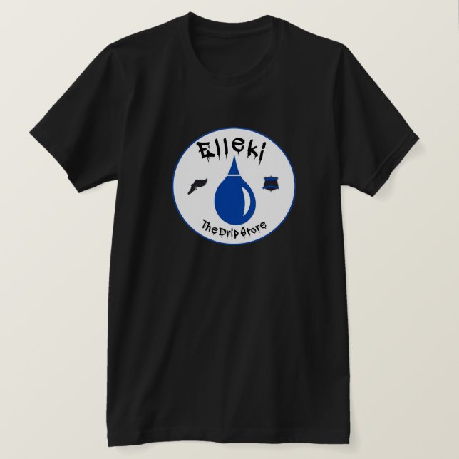 Elleki Der Tropfen Store  T-Shirt (Design vorne)