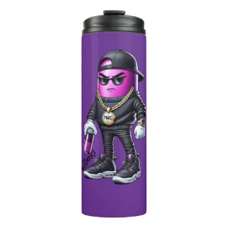 Elleki - Lila Pillenmann Thermosbecher
