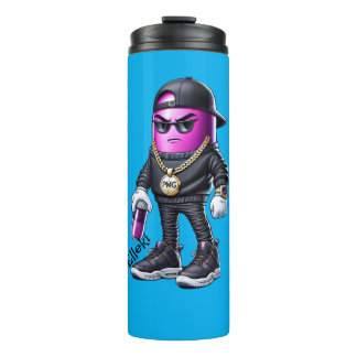 Elleki - Lila Pillenmann Thermosbecher