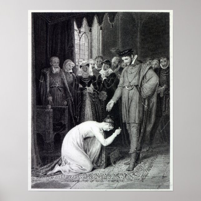 Ellen Douglas zeigt den Ring Poster (Vorne)