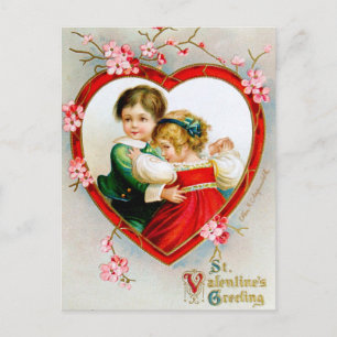 Ellen H. Clapsaddle: Geheimnis in meinem Herzen Postkarte
