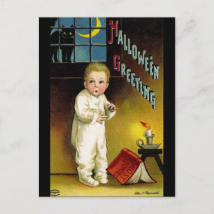 Ellen H. Clapsaddle: Gruseliges Halloween Postkarte