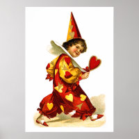 Ellen H. Clapsaddle: Harlequin mit Herz