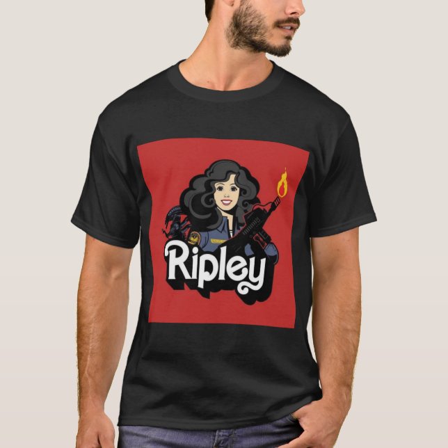 Ellen Ripley Außerirdischen T-Shirt (Vorderseite)