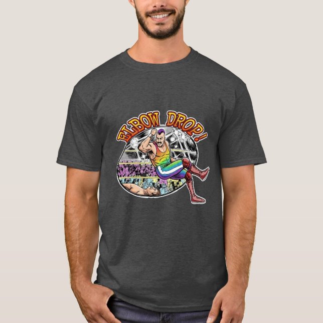 Ellenbogen-Drop! T-Shirt (Vorderseite)