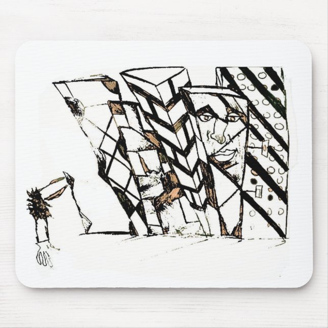 Ellenbogenspitze Mousepad (Vorne)